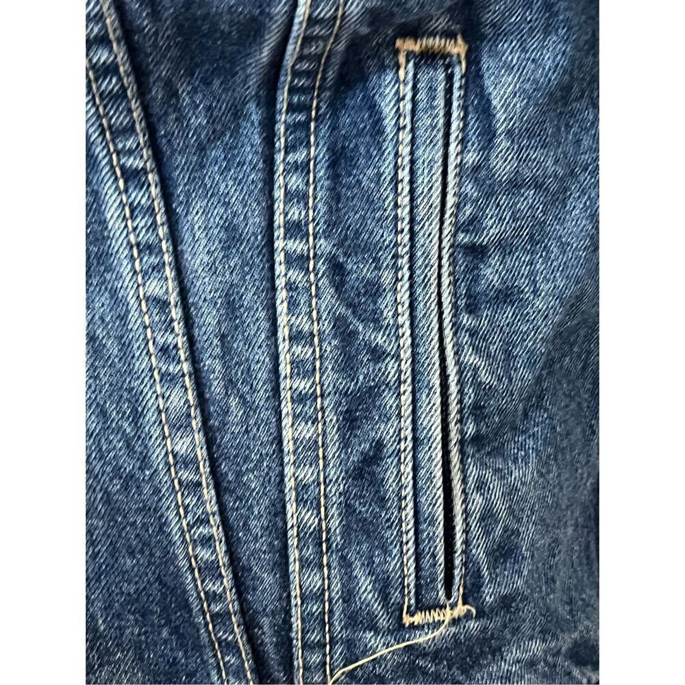 Vintage Levi’s Batwing Label Denim Trucker Jacket M - Picture 5 of 7